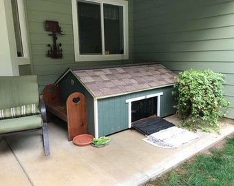 Custom built Tortoise house set up for heat 42" x 36" (Built to orders)