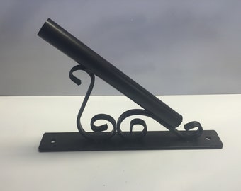 Forged Patina Flag Holder