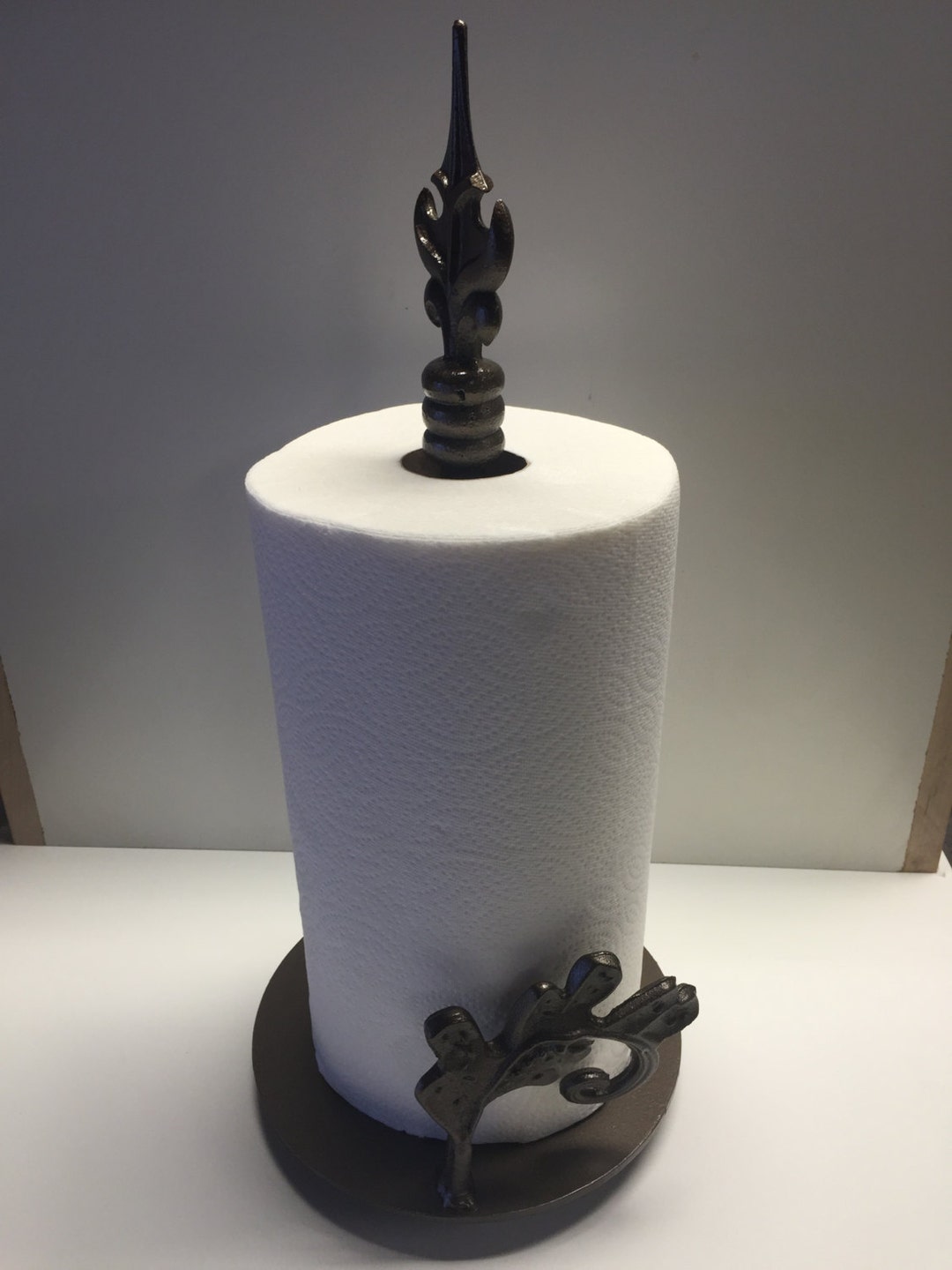 Wrought Iron Paper Towel Holders Etsy