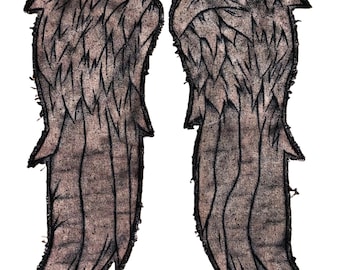 Dixon Angel Wing Patches - Prison Era