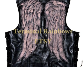 Dixon Angel Wing Vest Season 7 - Etsy