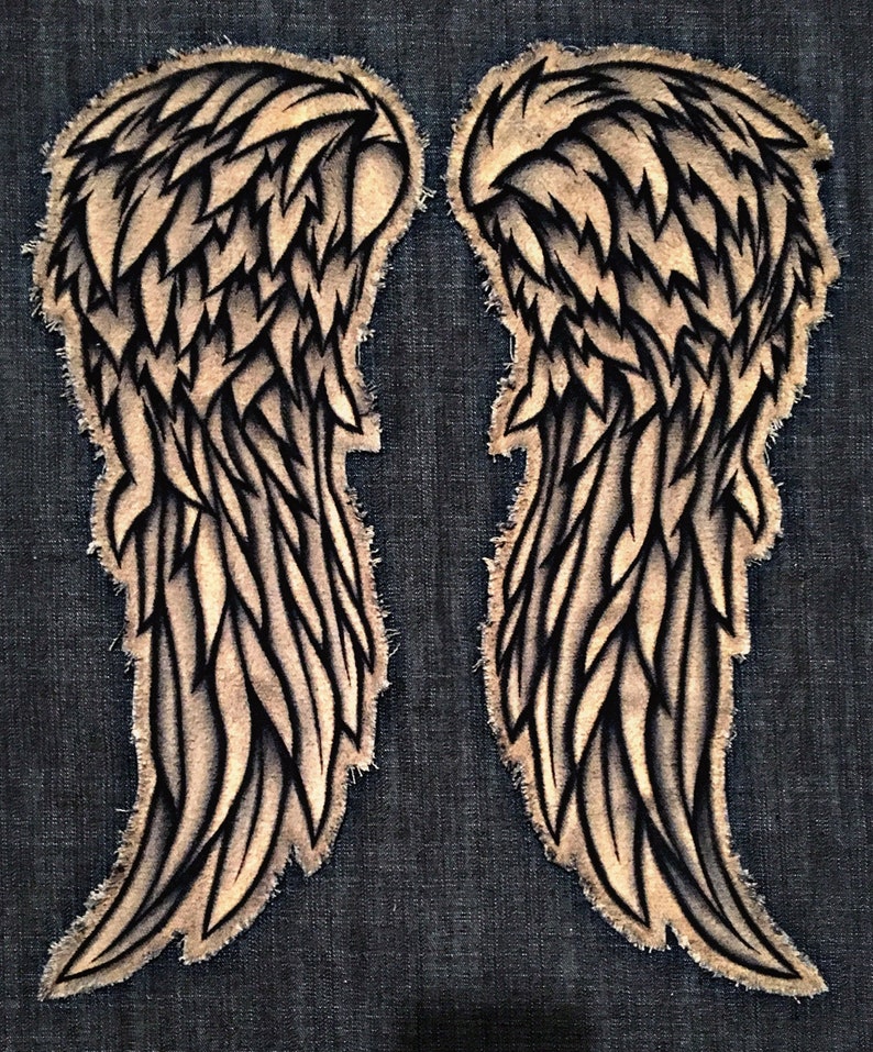 Daryl Dixon Angel Wings Etsy