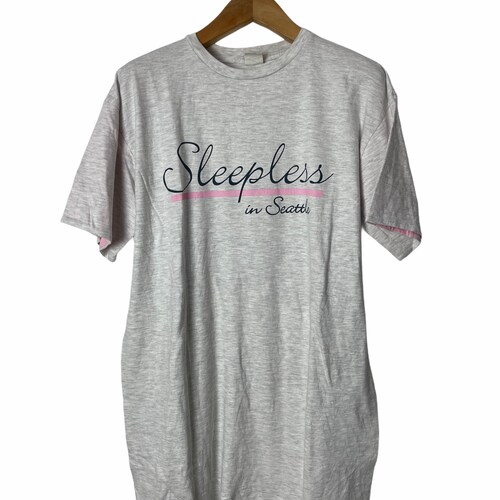 Vintage 90s Sleepless In Seattle Movie Tshirt Tom Hanks shops Meg Ryan