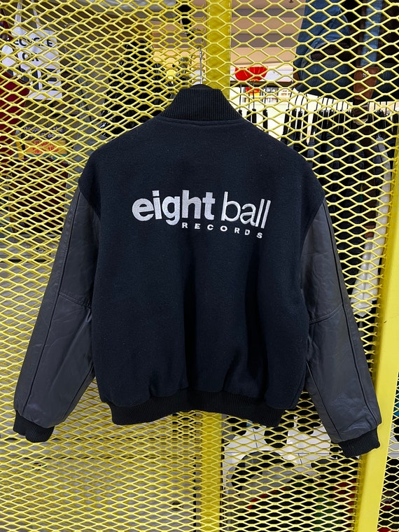 Vintage Eight Ball Records Varsity Jacket Very Ra… - image 4