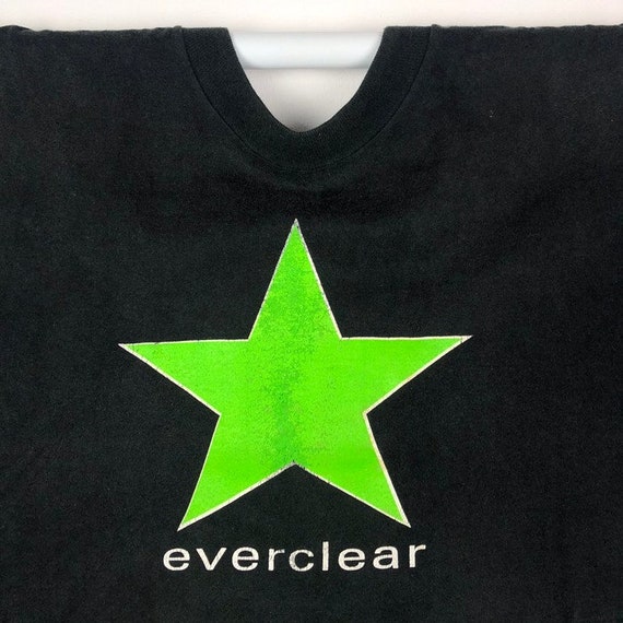 Vintage 90s Everclear Band T Shirt size XL Alternative Grunge ...