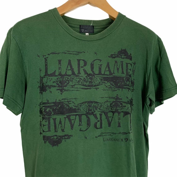Liar Game Japanese Tv Series Drama Tshirt Etsy
