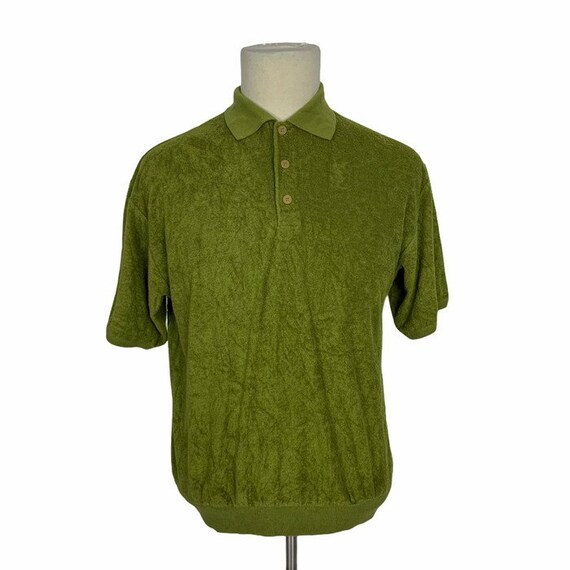 Yvest Saint Laurent All Over Print Logo Polo Tee