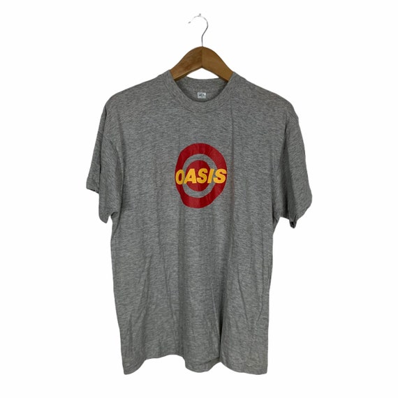 Vintage 1990s Oasis Band Tshirt Brit Pop