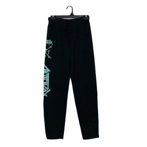 Vintage 1991 Anthrax Band Sweat Pants Rare