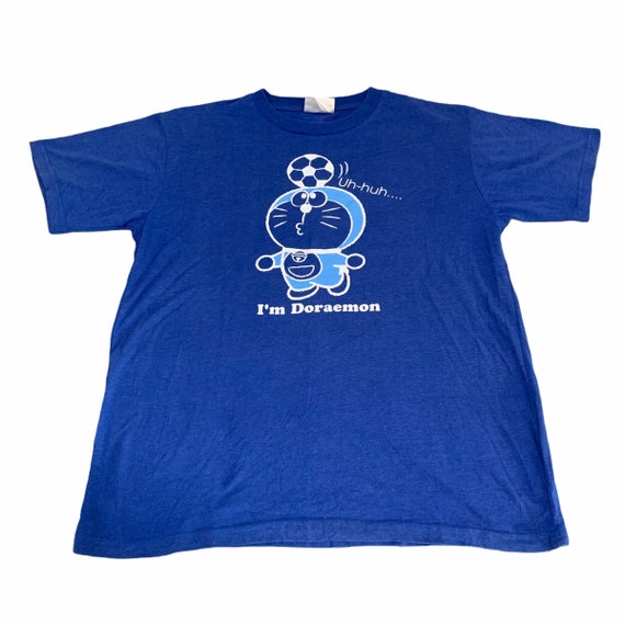 Vintage Doraemon Cartoon Tshirt