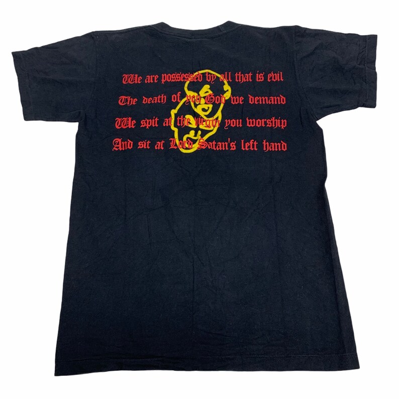 Vintage Venom Band Tshirt Black Metal Etsy