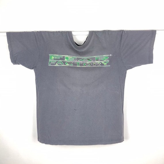 Vintage 90s Fear Factory Band Tshirt