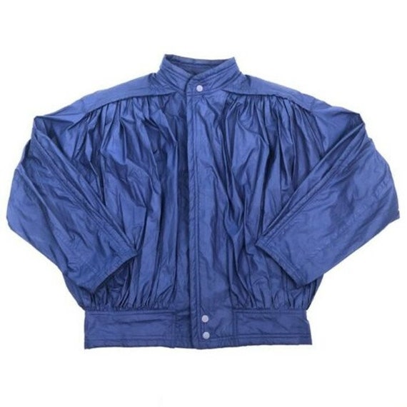 Vintage Issey Miyake Parachute Bomber Pleats Jacke