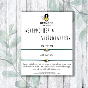 Wensarmbanden stiefmoeder en dochter: bijpassende bedelsieraden