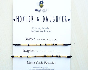 Unique Gift for Mom | Mother's Day Gift: Mother & Daughter Matching Jewelry | Mother's Day Bracelet from Daughter