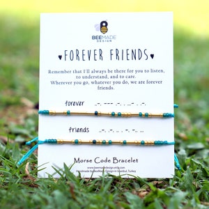 Graduation Gift for best friends friendship jewelry for best friend, friendship bracelets, Best Friend Forever Friends Relationship Bracelet
