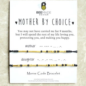 personalized gifts for mom Valentines Day for stepmom from daughter stocking stuffer Mother by Choice Bonus mom gift stepmom gift from