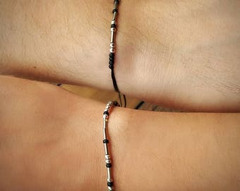 Bracciale In Argento 925 Con Codice Morse Per 30° Compleanno – Messaggio Segreto, Regolabile, Per Amica O Sorella - 2