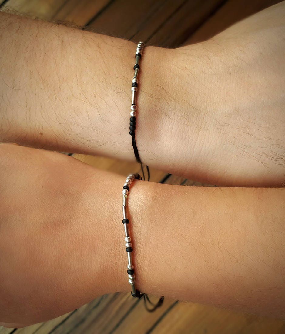 Matching Bracelets Morse Code Bracelets For Women Men I Love You