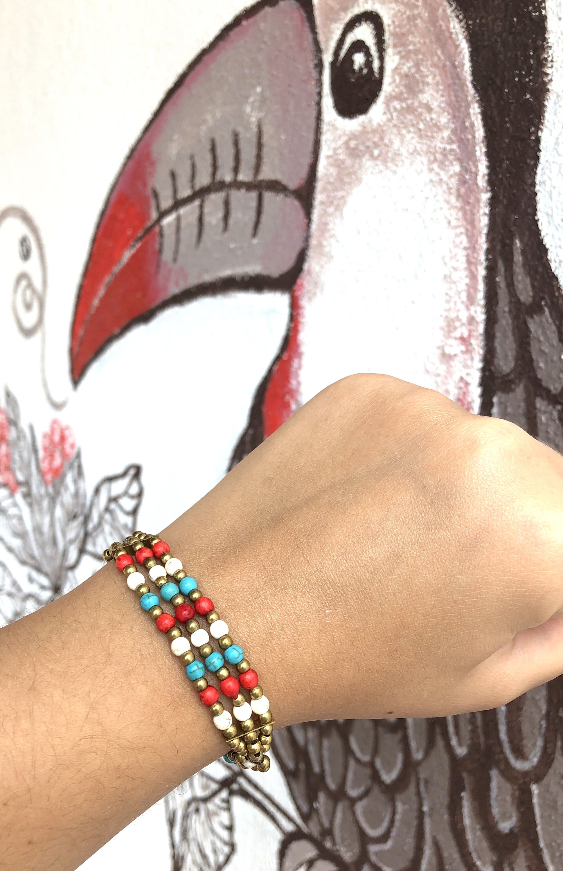 KINBOM 28 Pezzi Bracciali Preppy, Bracciale Perline Colorate Bracciali y2k Estetica Fatta a Mano Set Braccialetti Heishi Elasticizzati Bracciali Boho Gioielli da Spiaggia Estivi per Donne Adolescenti