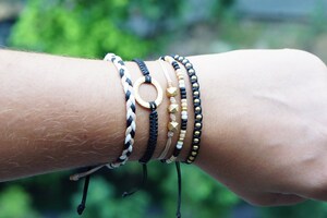 3 Bracelets Manchette En Or Pour Femme - Réglables, Minimalistes - Bijoux De Mariage, Cadeau