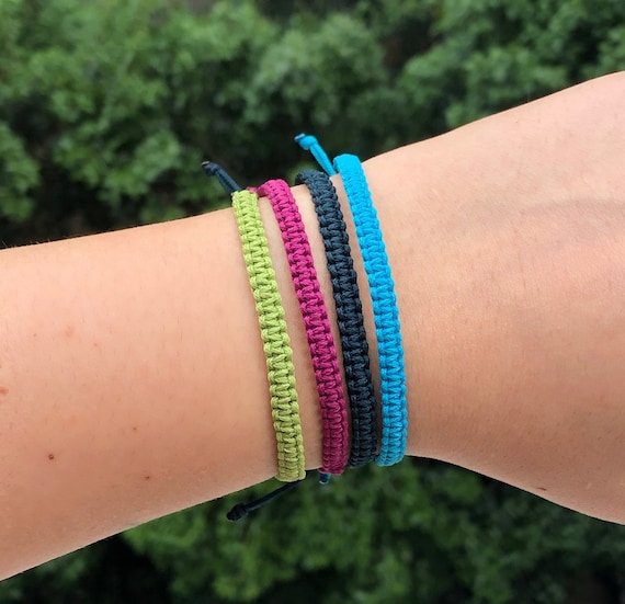 Vluchtig Zeep Selectiekader Surfer Armband voor bff Macrame armband voor mannen - Etsy België