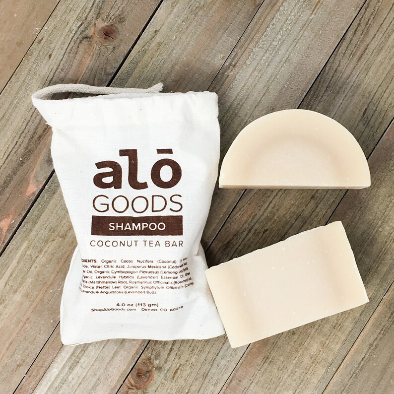 Coconut Tea Shampoo Bar Oily Hair Shampoo Dreadlock Shampoo Hardwater