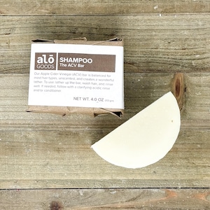 Apple Cider Vinegar Shampoo Bar: Rosemary & Marshmallow Root Infusion