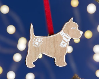 Personalised Gingerbread Dog Breed Christmas Decoration|Ornament|Personalised Christmas tree decoration.