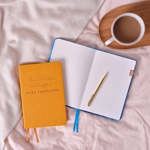 Personalised Brilliant Teacher Notebook Journal. Perfect end of term end of year gift for teachers.