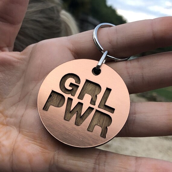 Girl power best sale keyring