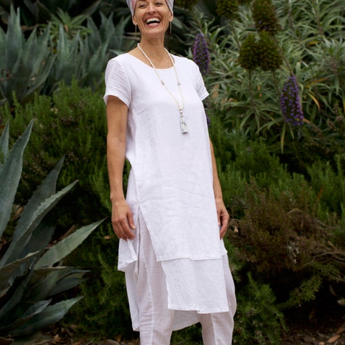 MORNING LIGHT DRESS 100 Cotton Kundalini Yoga Clothes Etsy