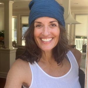 MINDFUL BEANIE HAT - 100% Cotton - Natural Fibers - Soft Comfy Hat - Minimalist Style