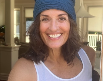MINDFUL BEANIE HAT - 100% Cotton - Natural Fibers - Soft Comfy Hat - Minimalist Style