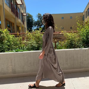 MANIFEST DRESS - 100% Cotton - Natural Fibers - Bohemian Dress - Goddess Dress - Vacation Dress - Soft Material Dress - Adjustable