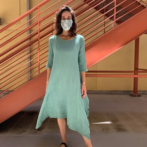 Restore Dress: 100% Cotton Casual Luxury Dress