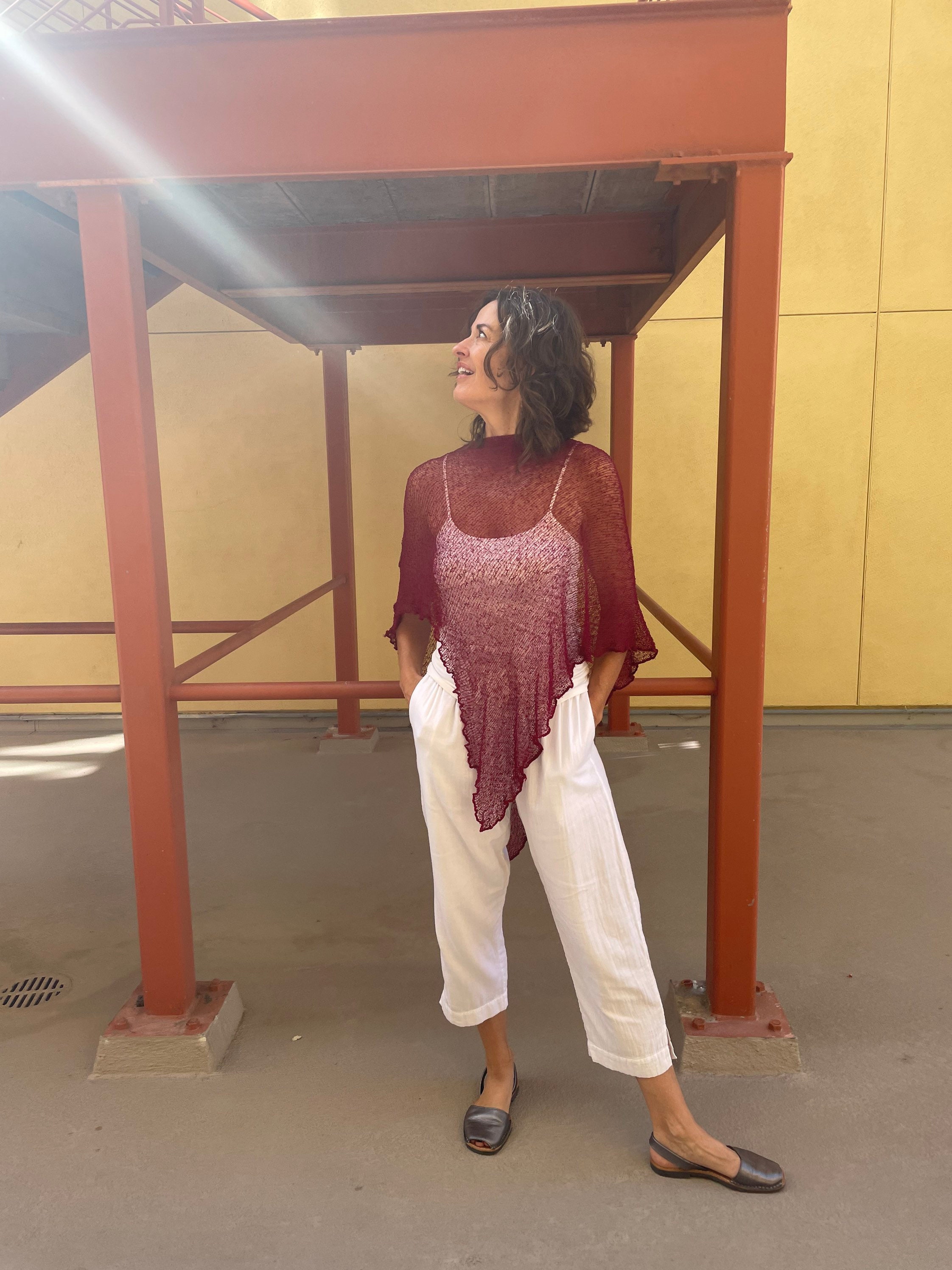 Sheer Poncho - Etsy Sheer Poncho - Etsy