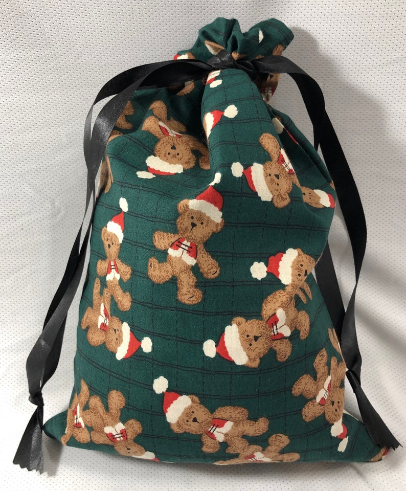 christmas gift bags teddy bear christmas bags santa teddy gift bags birthday gift bags santa bear gift bags