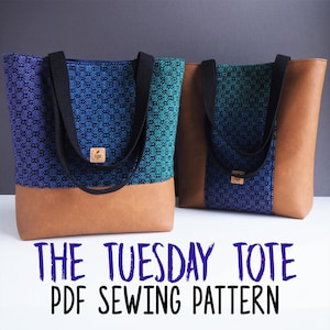 Thewaleser Tote PDF Pattern | Anfängermuster | Fertigkeitsbauer