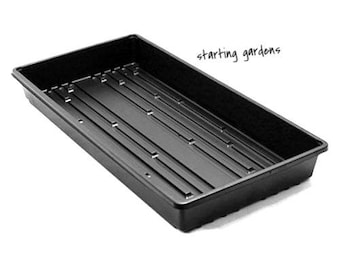 Seed Starting Tray (Qty.10) Solid No Drain Holes, Seedling Tray, Wheat Grass, 1020 Tray