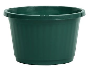 10 Inch Hanging Basket (Qty.10), Green Hanging Baskets with Plastic Hangers