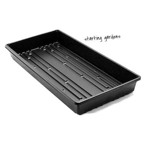 Seed Starting Tray, (Qty. 5), No Drain Holes, For Wheat Grass, Microgreens, Seed Starting, Germinating Tray