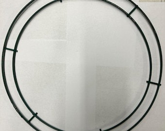 12 Inch Wreath Form, Double Rail Wreath Form, Can be Used For Double Faced Wreaths