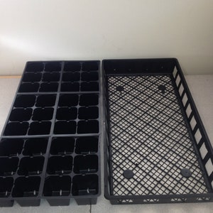 Web Trays(Qty.5) Seed Insert Trays (Qty.30) Gardening and Cloning Supplies