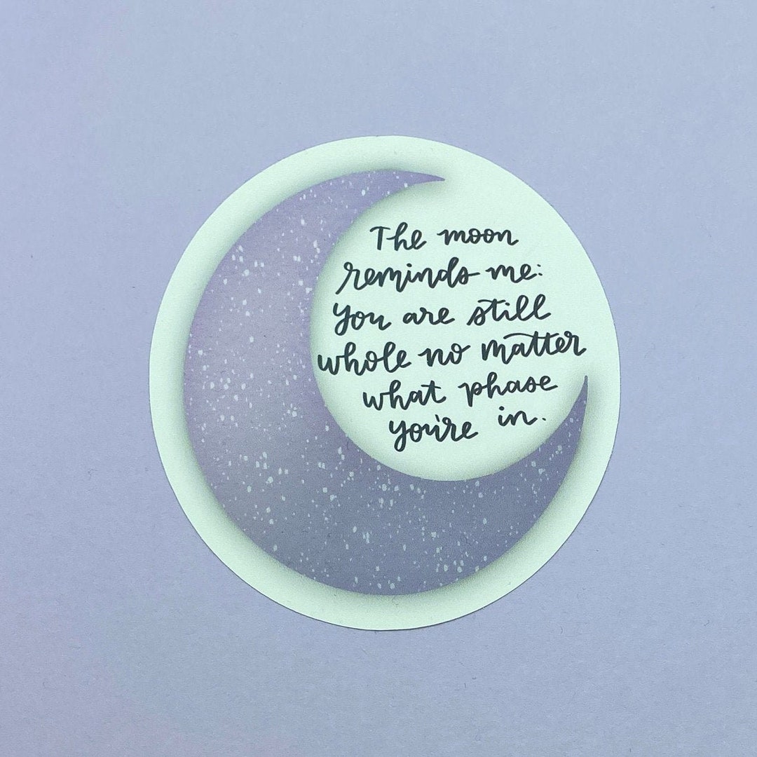 Clear Constellation Moon Stickers 208