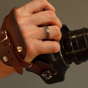 Adjustable Leather Camera Hand Strap, photo accessories