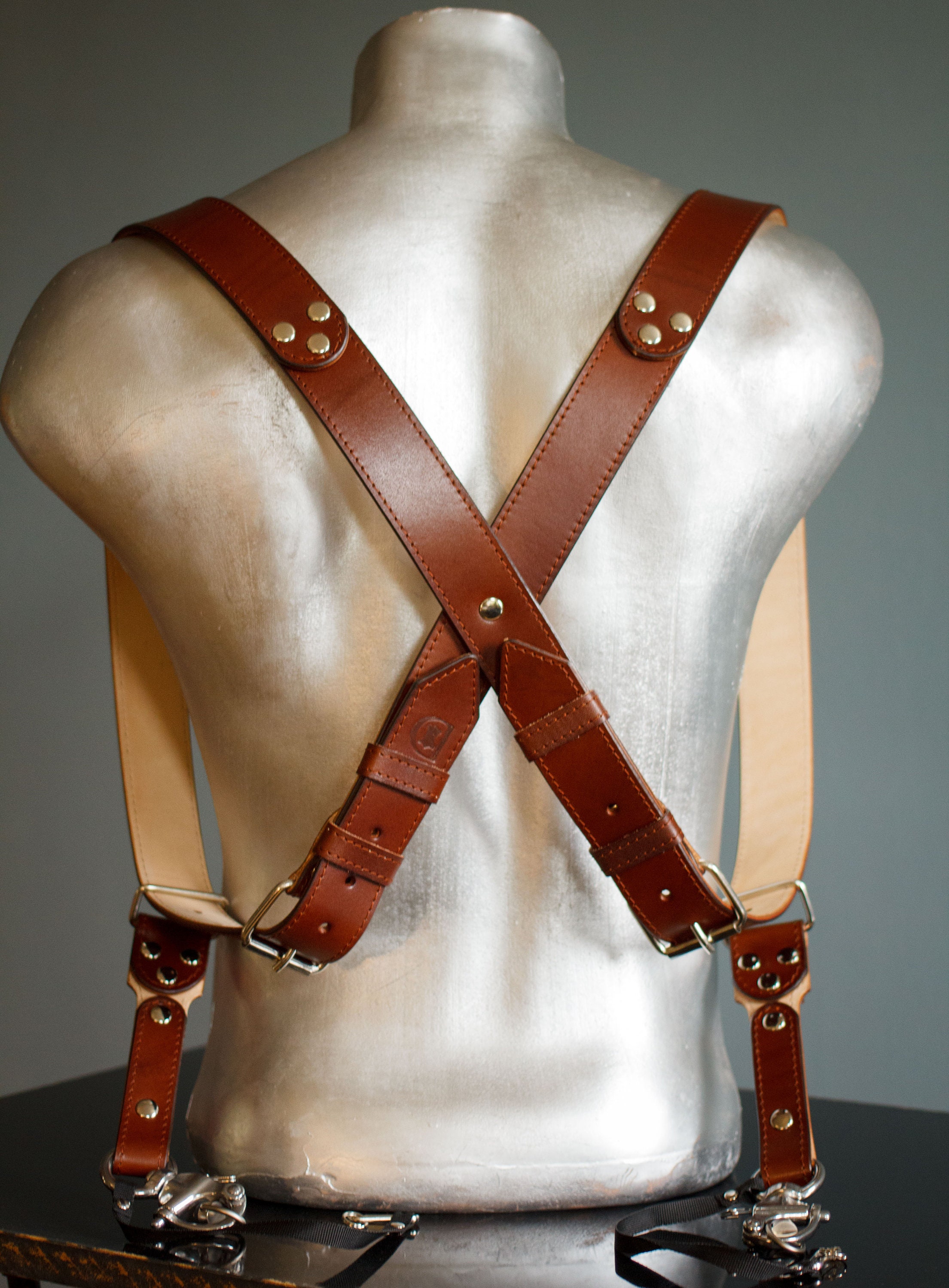 Professional Leather Camera Harness Dual Camera Strap Camera Etsy