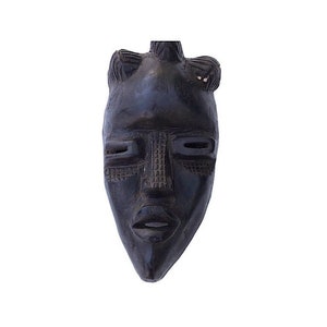 Vintage Wood Carved African Mask