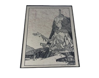 J.M. Dragunas Art Print 11 X 14  Pencil Signed