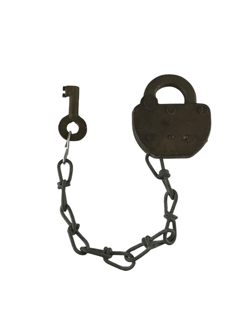 Vintage Adlake Lock With Key - Etsy
